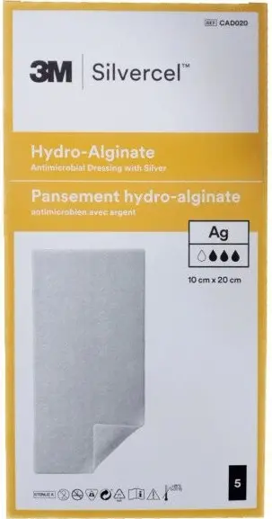 15313-silvercel neadherentni hydroalg.kryti 10x20cm 5 ks 15313-silvercel neadherentni hydroalg.kryti 10x20cm 5 ks